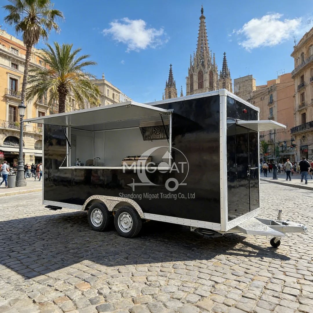 Food Snacks To Sell - Commercial Mobile Food Cart Multi-functional Snack