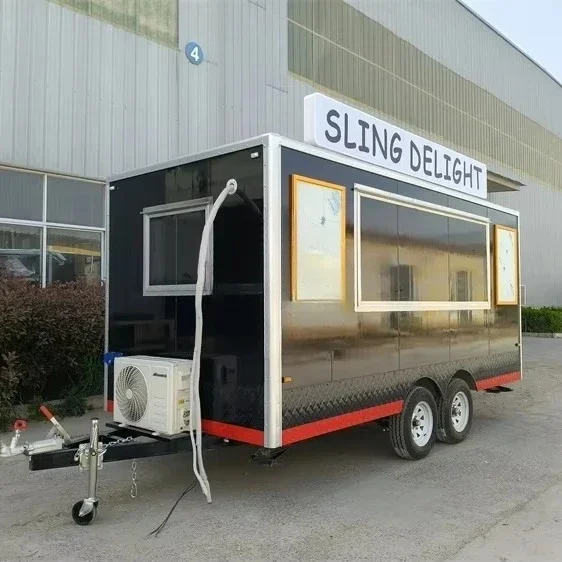 Food Snacks To Sell - Customized Best-Selling 14.7ft Outdoor Mobile Food