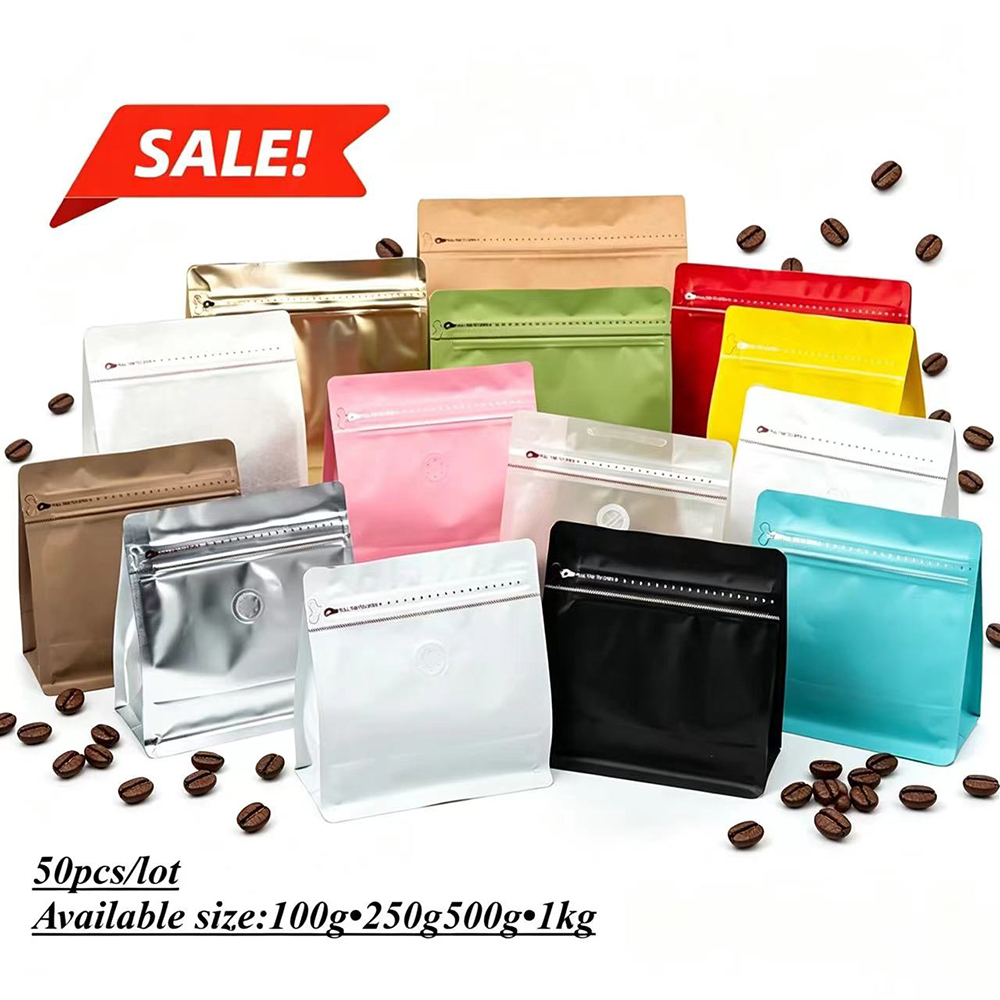 Food Snacks Party - 50pcs Matte Black Mylar Aluminium Foil