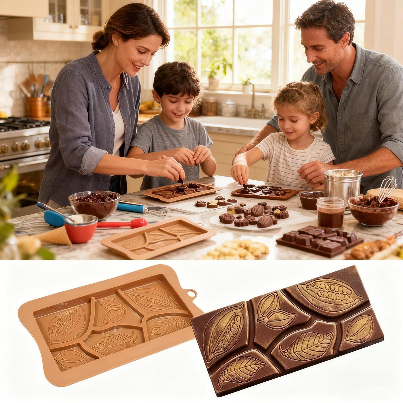 Food Protein Snacks - Silicone Chocolate Bar Mold Food Grade