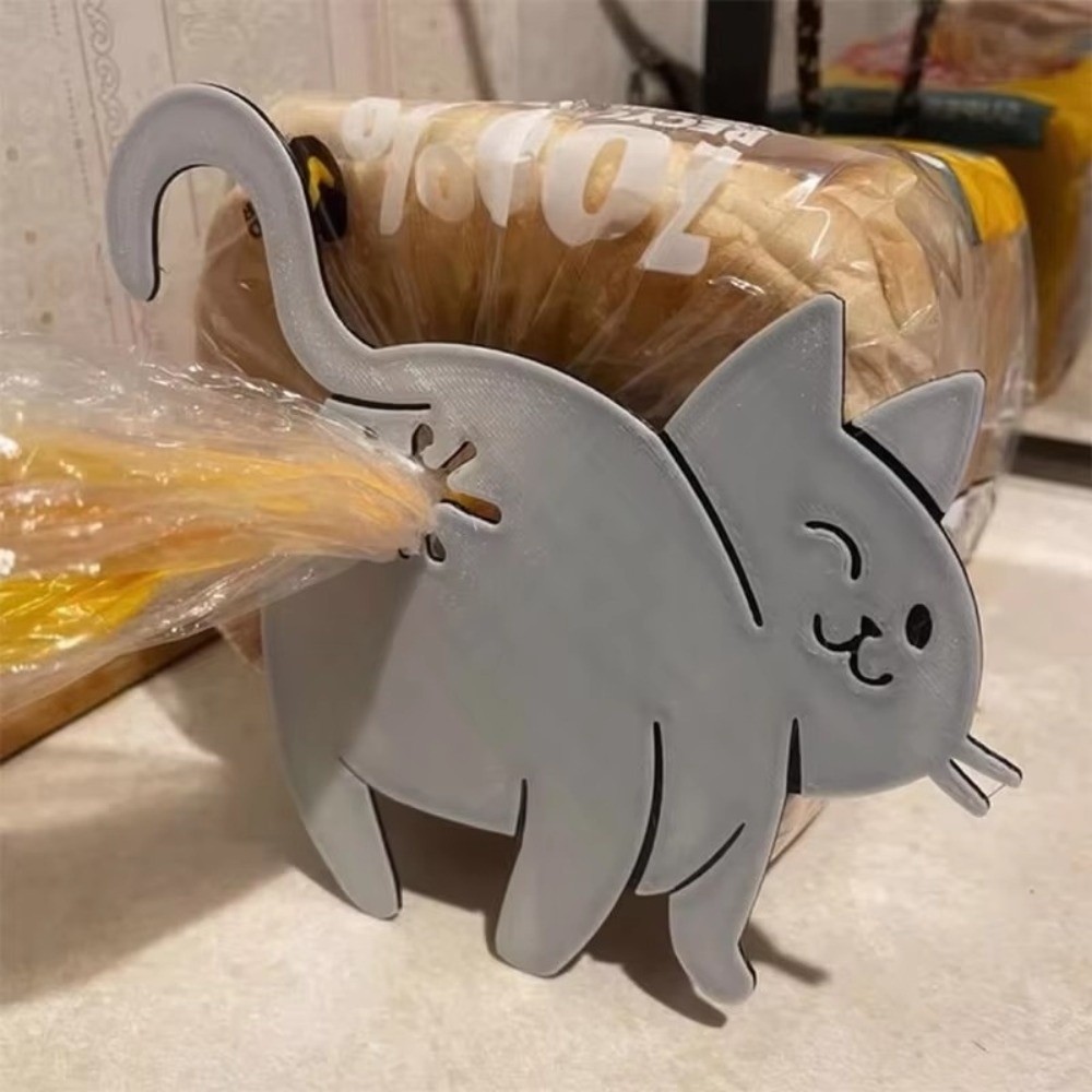 Food Lovers Snacks - Cute 3D Printed Bread Bag Clip