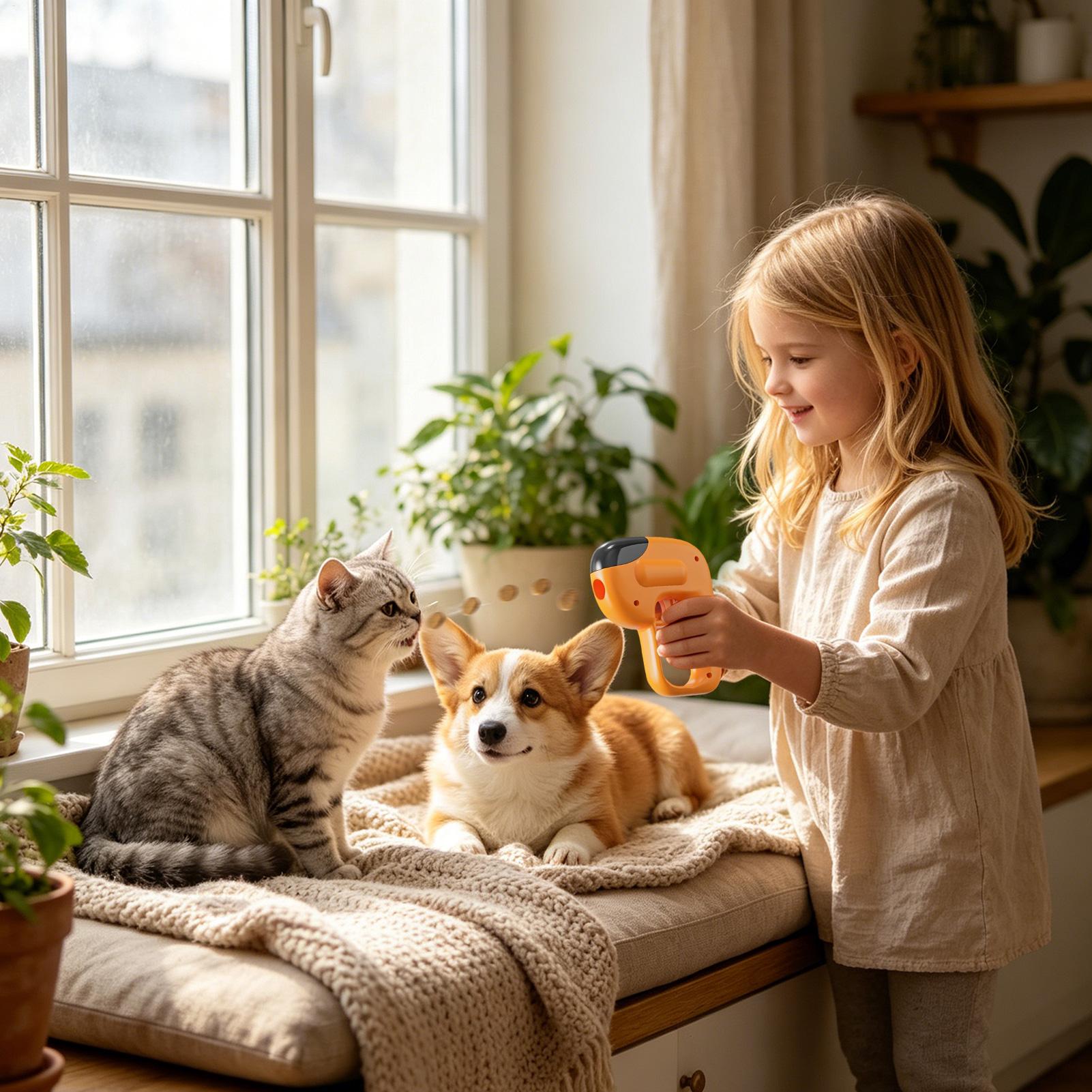 Cat Treat Launcher Puppy Snack - Food Lovers Snacks review and price