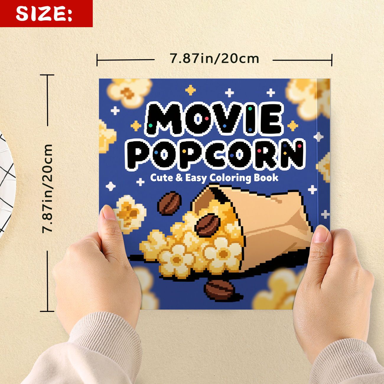 Movie Popcorn Cute & Easy Colo - Food And Snacks Coloring Book review and price
