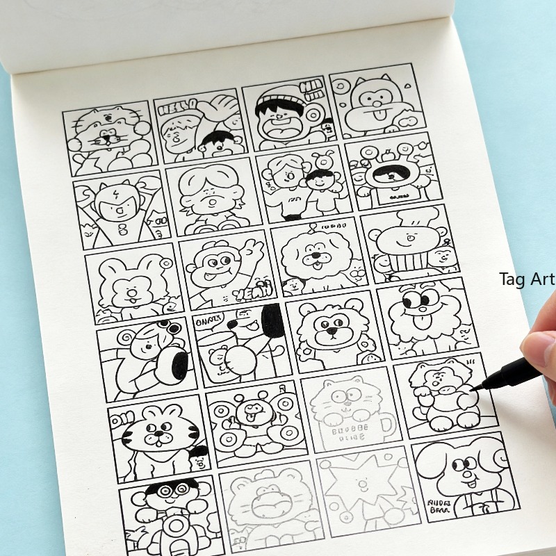 Anxious Relief Hand Picture Bo - Food And Snacks Coloring Book review and price