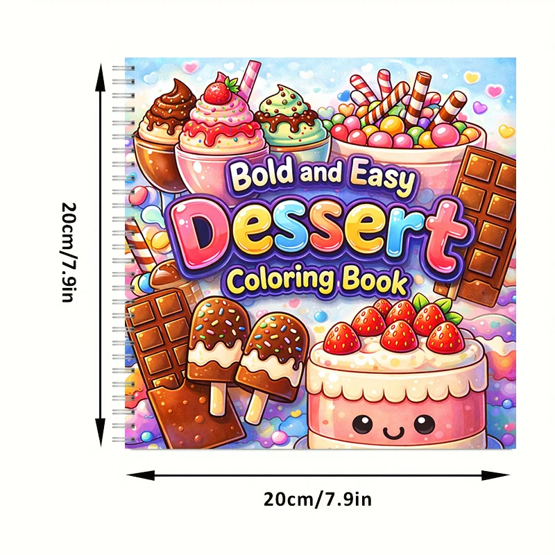 Coloring Book Easy Dessert for - Food And Snacks Coloring Book review and price