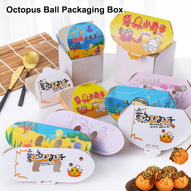 100Pcs Disposable Cartoon Octo - Food Snacks Party review and price