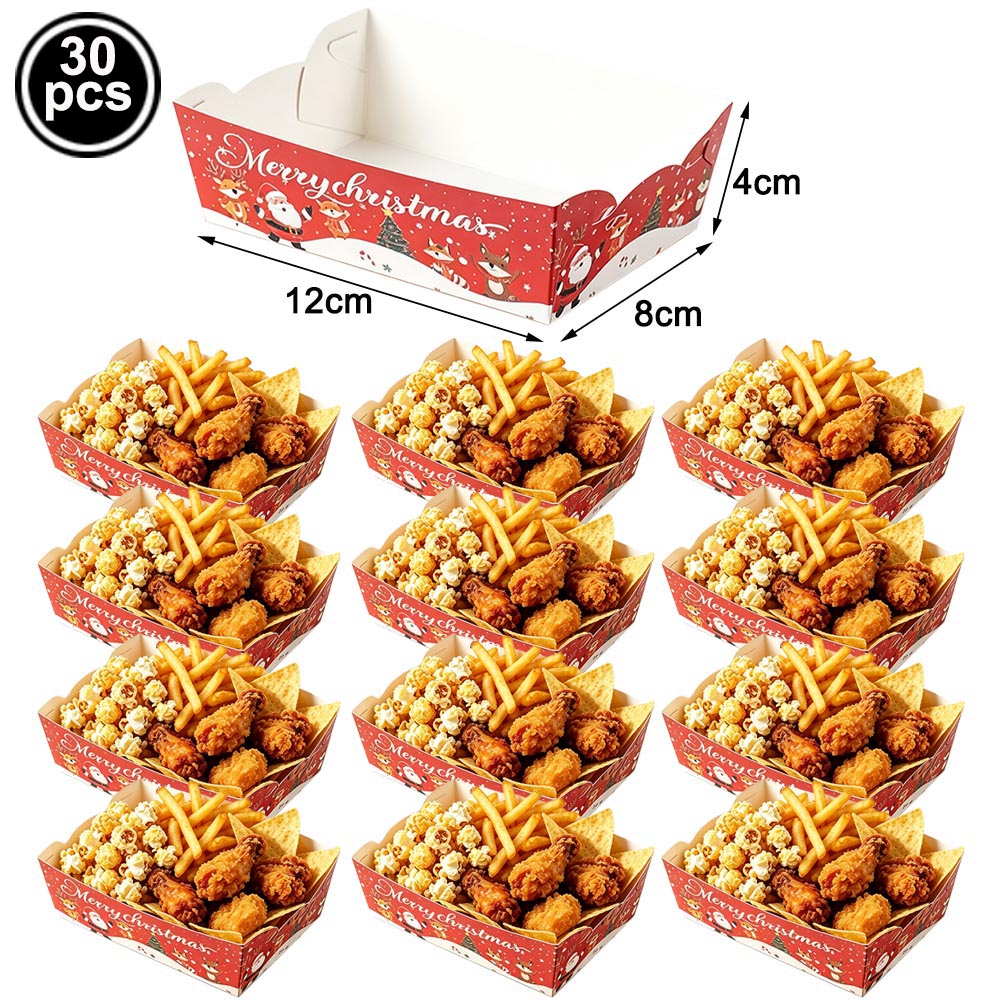 Santa Claus Theme Disposable T - Xmas Food Snacks review and price