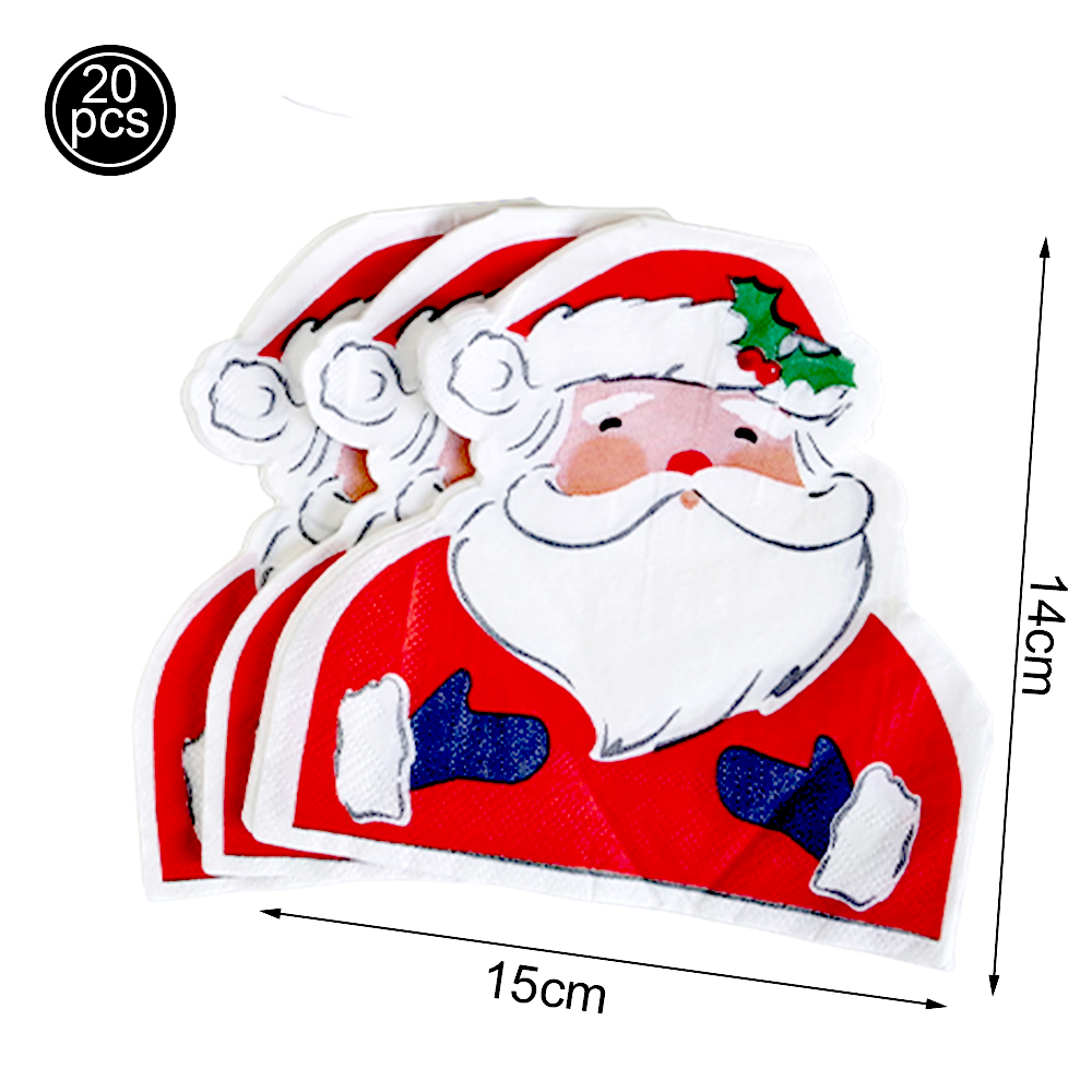 Santa Claus Theme Disposable T - Xmas Food Snacks review and price
