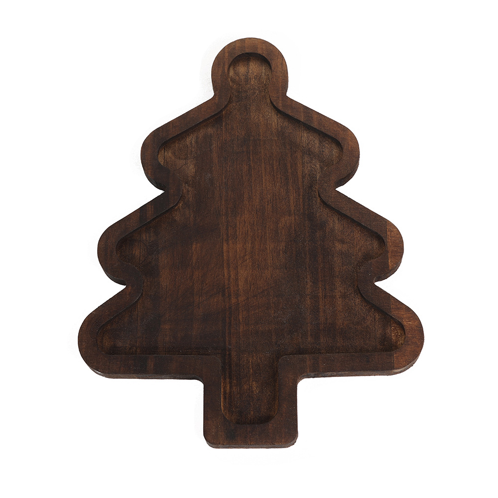 Christmas Tree Hat Shape Tray  - Xmas Food Snacks review and price