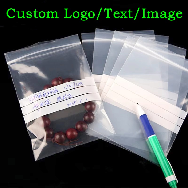 200PCS PE Clear Plastic Writin - Food Snacks Party review and price