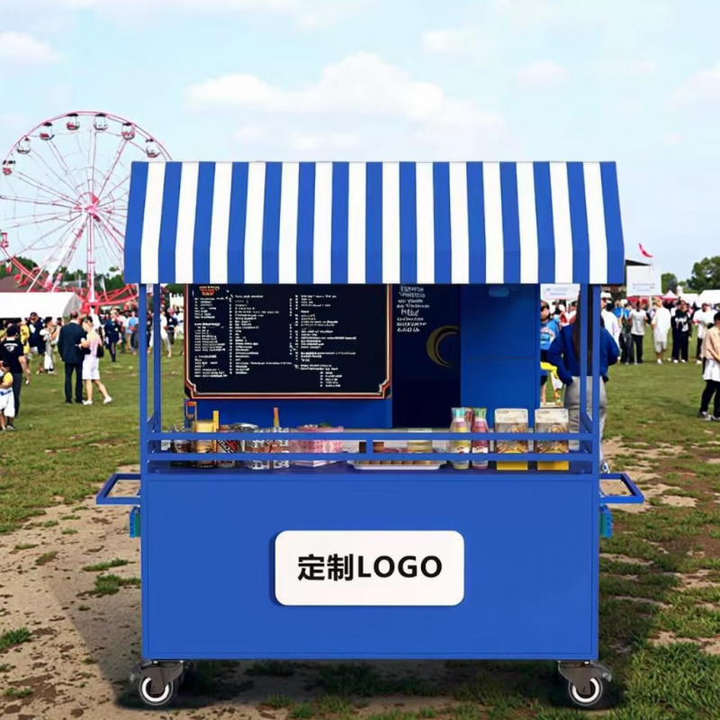 custom.Move Market Stall Cart  - Food Snacks To Sell review and price