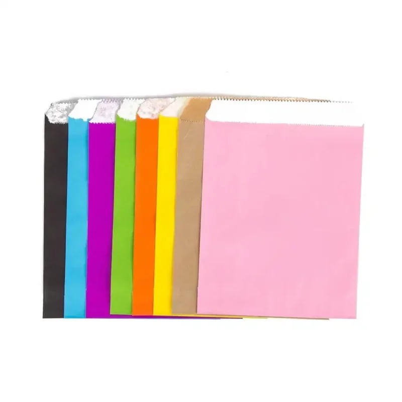 50/100pcs color Gift Kraft Pap - Food Snacks Party review and price