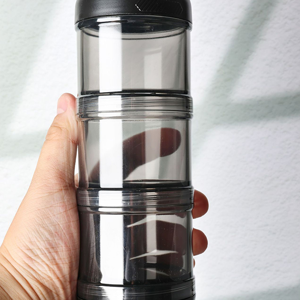Portable 3-Layer Powder Dispen - Food Protein Snacks review and price