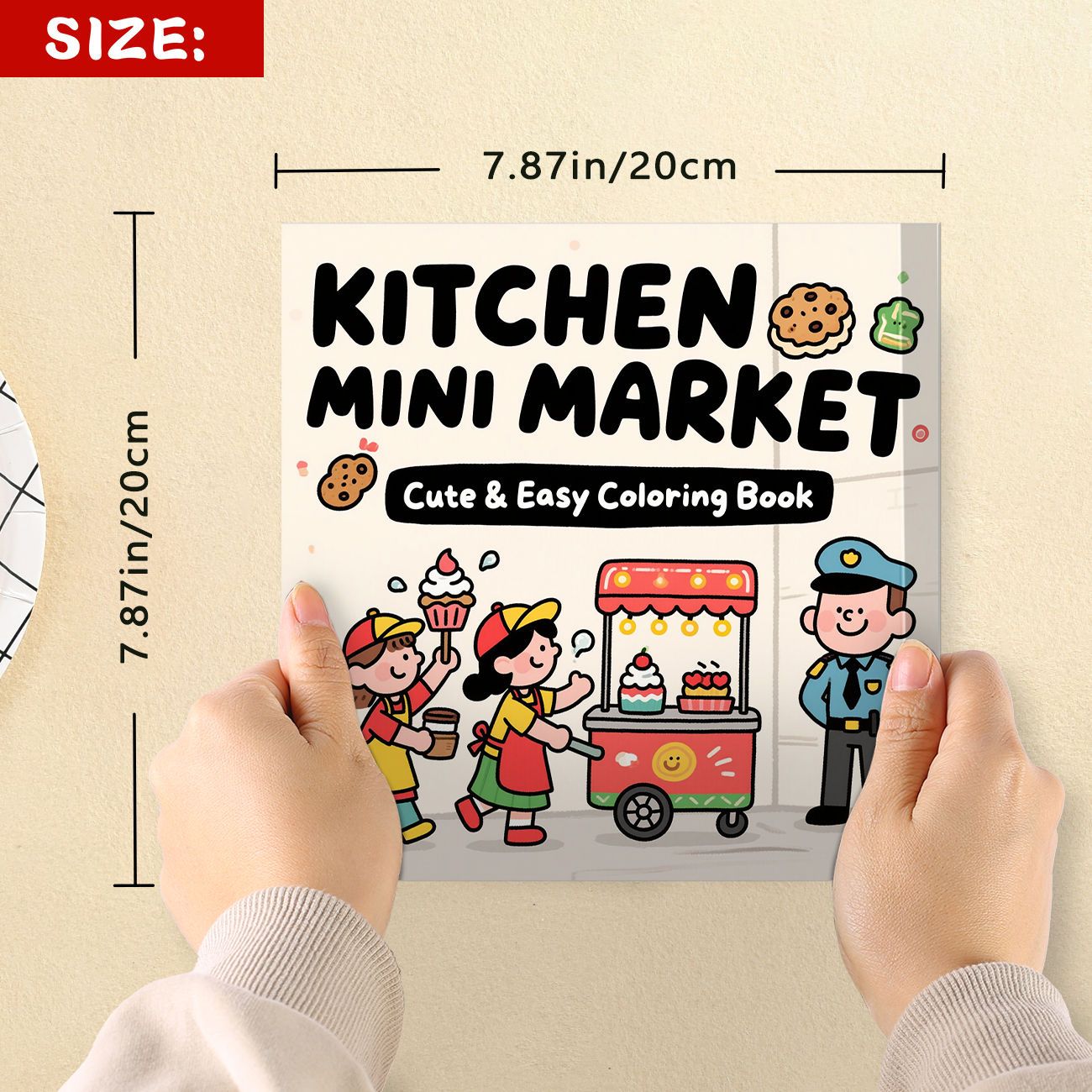 Kitchen Mini Market Cute & Eas - Food And Snacks Coloring Book review and price