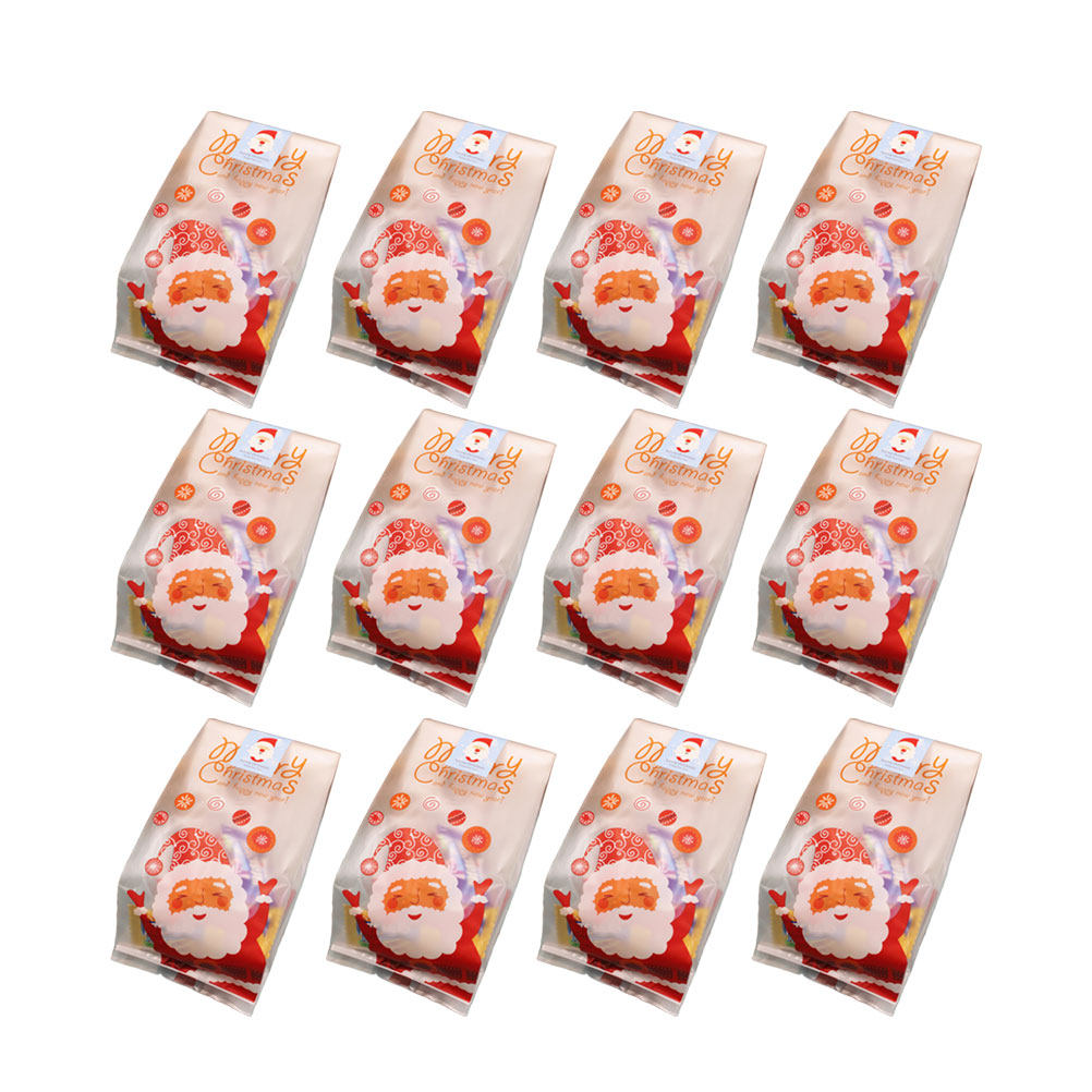 50Pcs Christmas Santa Gift Bag - Xmas Food Snacks review and price